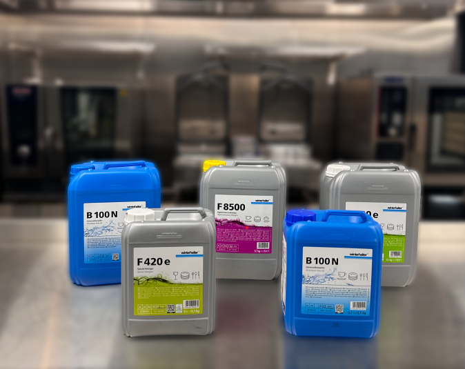 Quels produits Winterhalter utiliser pour entretenir votre cuisine professionnelle ?