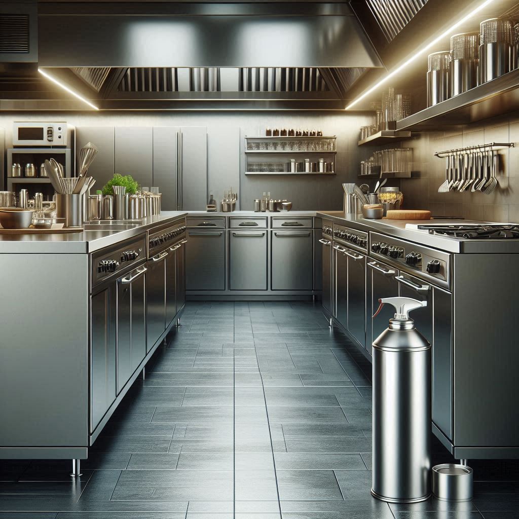 Produits d'entretien pour l'inox