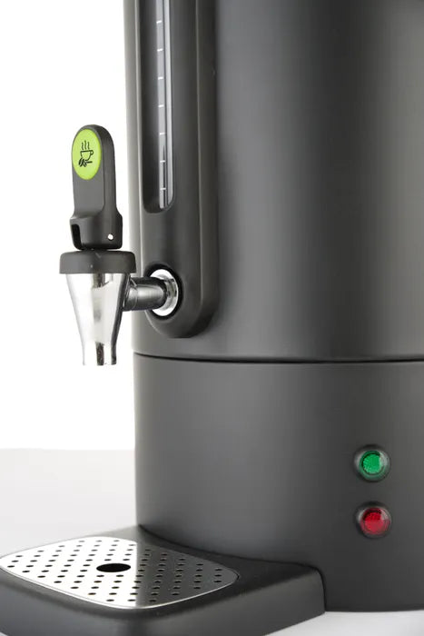Percolateur à café noir 14L inox finition mate - 211489