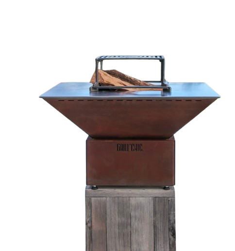 Brasero Corten Simple Cuve - Mini Cévenol