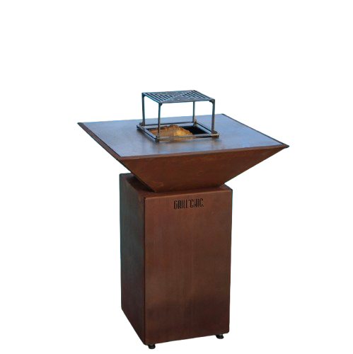 Brasero Corten Simple Cuve - Auvergnat