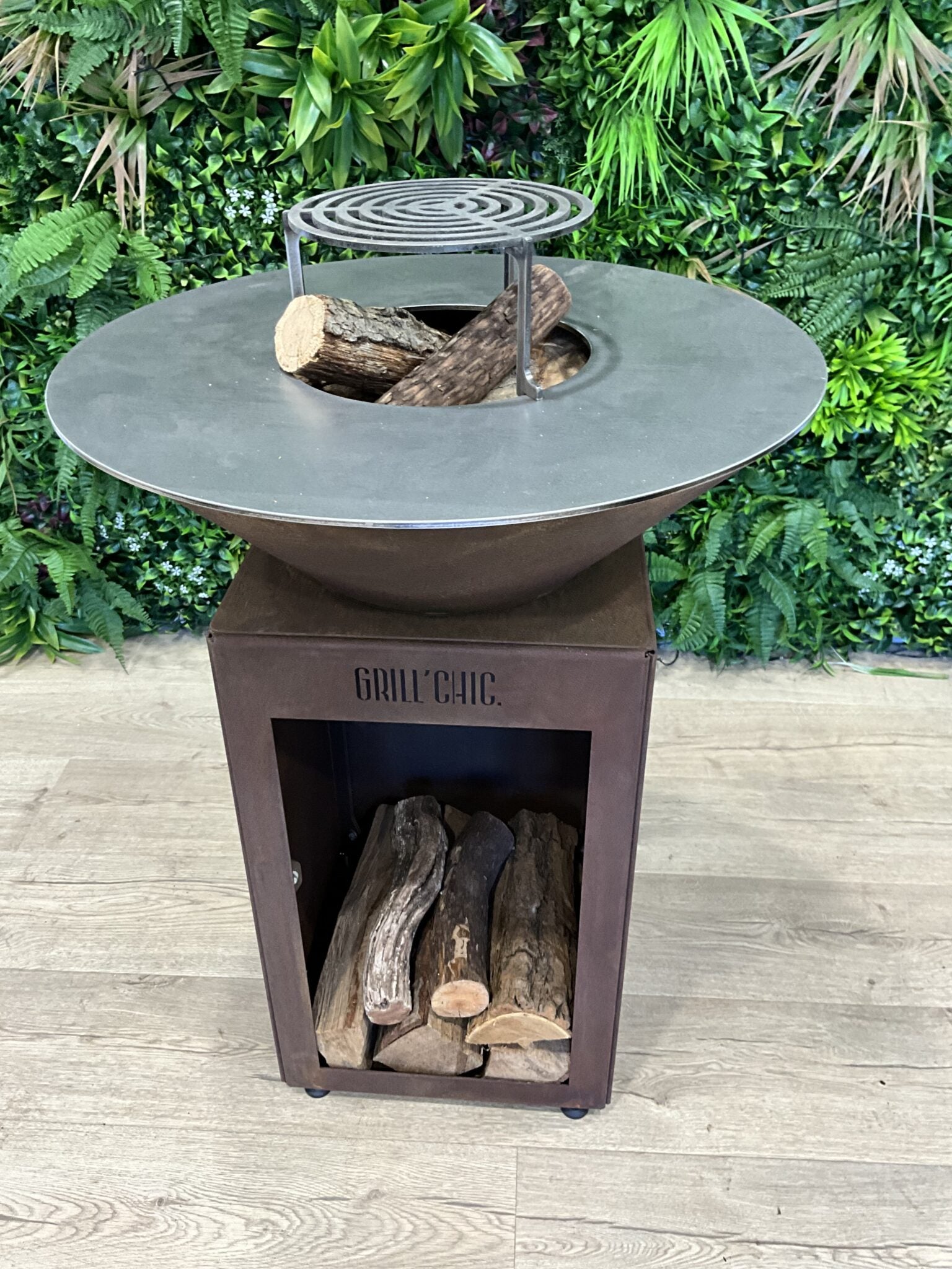 Brasero Corten Simple Cuve - Auvergnat