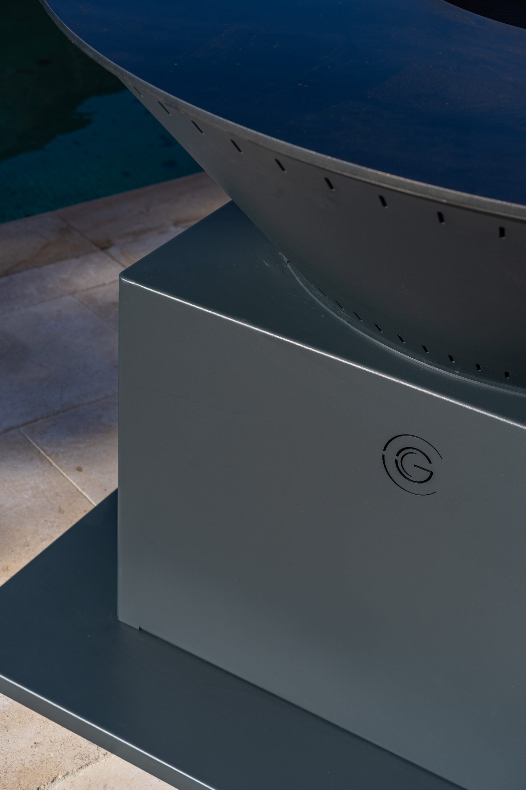 Brasero aluminium double cuve - Festif Pool