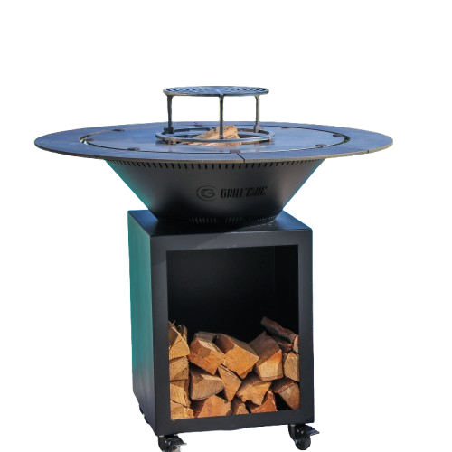 Brasero acier double cuve - Le Classique
