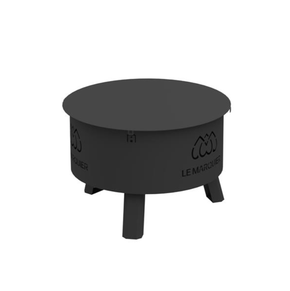Brasero avec couvercle - Original Noir Ø60
