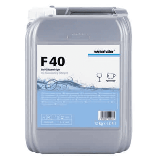 F40 Produit de lavage des verres à oxygène actif (10L) - 20000620