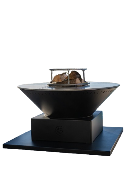 Brasero aluminium double cuve - Festif Pool